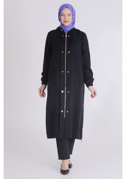 Büyük Beden Tesettür Tensel Kap Ceket