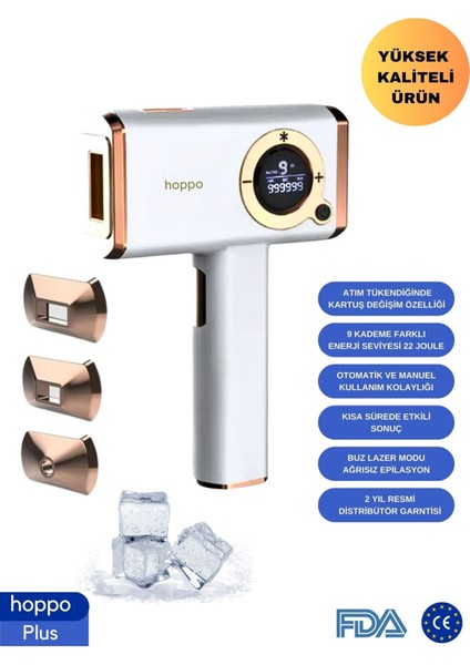Ipl Buz Lazer Epilasyon Cihazı Plus, Kalıcı ve Güvenli Sonuçlar