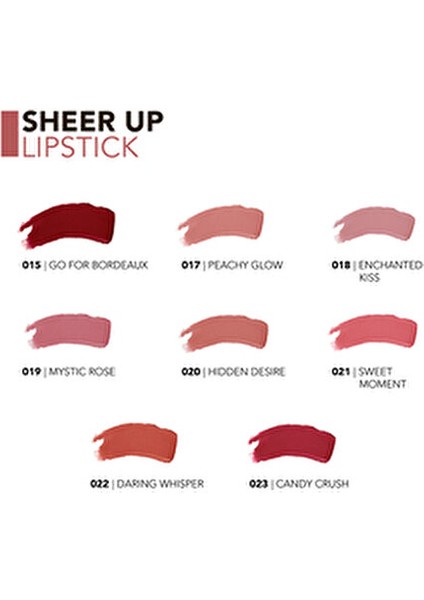 All About Sheer Up 4'lü Makyaj Seti Doğal Görünüm İçin Günlük Kullanım