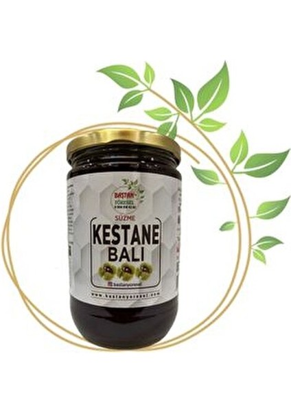 Tekke Köyü Kestane Balı 850 gram Glikoz ve Şeker İçermeyen Sağlıklı Ürün