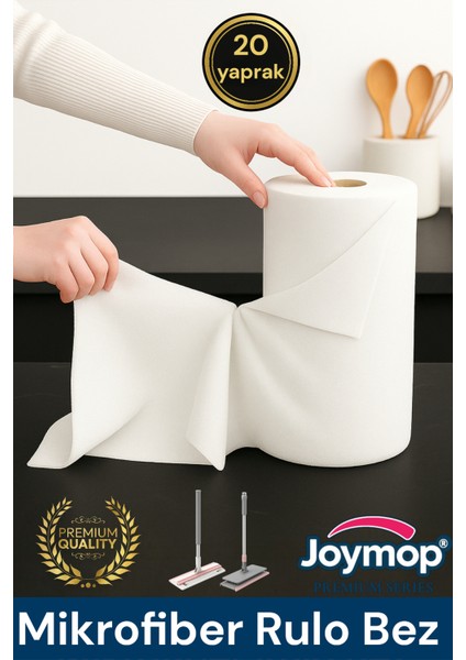 (20 Yaprak ) Mikrofiber Kopart-Kullan Temizlik Bezi – Beyaz 25×32 cm (Genel Temizlik)