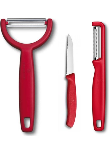 Soyma Seti Kırmızı