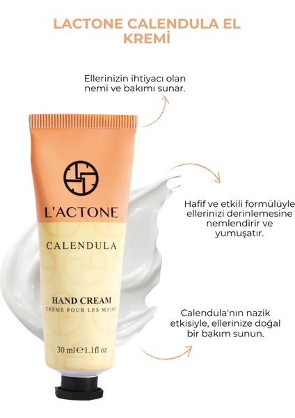 Calendula Hand Cream 30 ml / El Kremi - 1 Adet Oje Hediyeli fiyatları