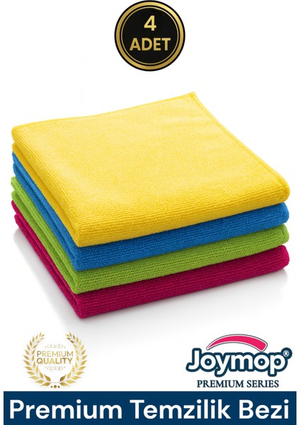 (4 Adet) 40X40 cm Mikrofiber Mutfak ve Genel Temizlik Bezi, Fabrika Satış Mağazası