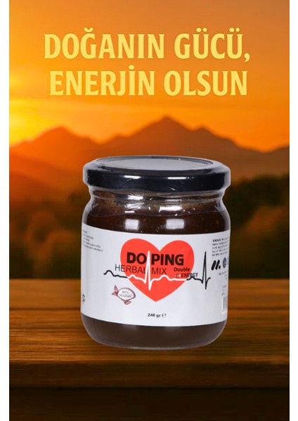 Doping Ginsengli , Çakşır Otlu , Tongkhat Ali , Epimedium2, Panax , Tribulus Erkeklere Özel Kuvvet Macunu Geç Sert Güçlü Ilişki Atom Macunu Ballı Bitkisel Karışım (Pestisit Içermez) 240 gr fırsatları