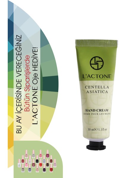 Centella Asiatica Hand Cream 30 ml / El Kremi - 1 Adet Oje Hediyeli fiyatları