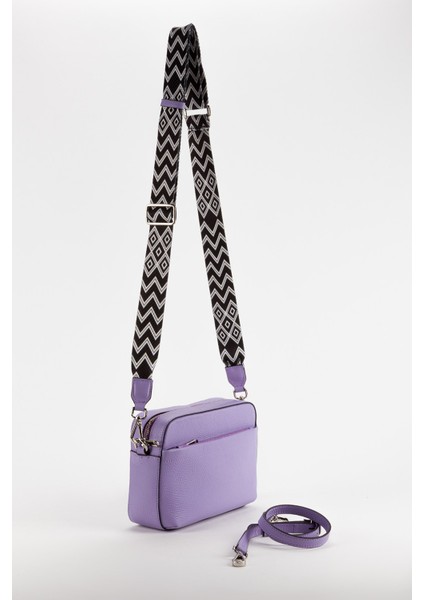 %100 Hakiki Deri Kadın Kolon Askılı Çapraz Omuz Çantası