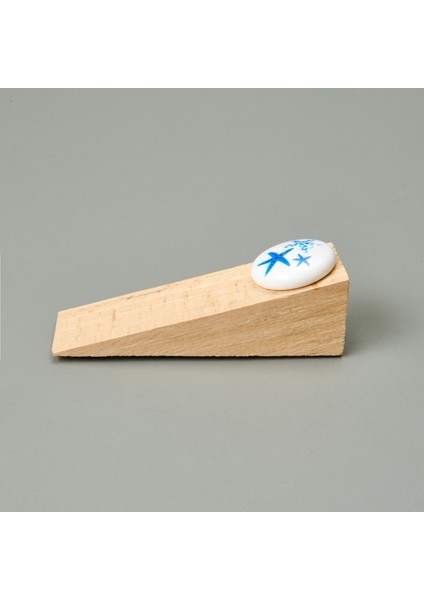 Deniz Yıldızı Temalı Kapı Stoperi - Açık Kahverengi