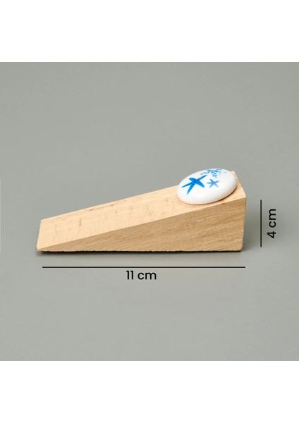 Deniz Yıldızı Temalı Kapı Stoperi - Açık Kahverengi fırsatları