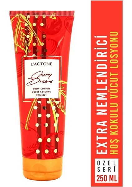 Cherry Dreams Vücut Losyonu 250 ml - 1 Adet Oje Hediyeli indirimleri