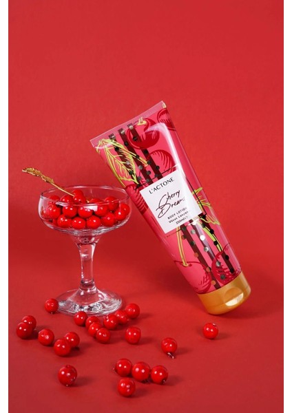 Cherry Dreams Vücut Losyonu 250 ml - 1 Adet Oje Hediyeli