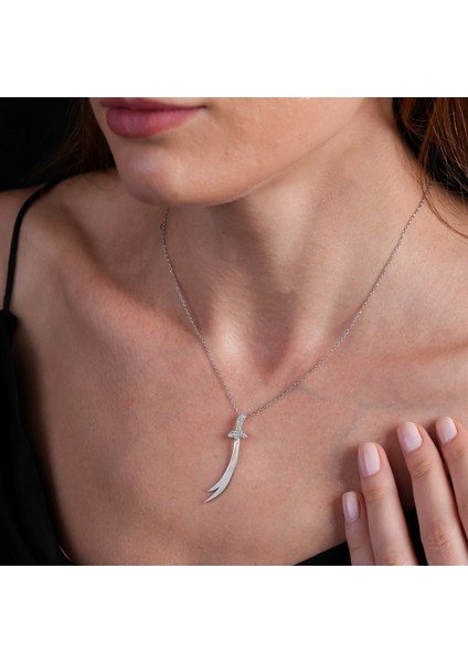 Zülfikar Kılıcı Gümüş Kolye KLY32 modelleri