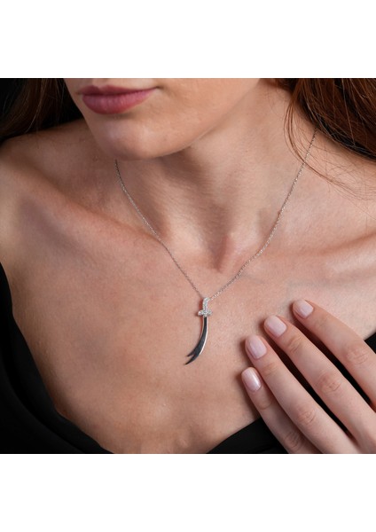 Zülfikar Kılıcı Gümüş Kolye KLY32 indirimleri