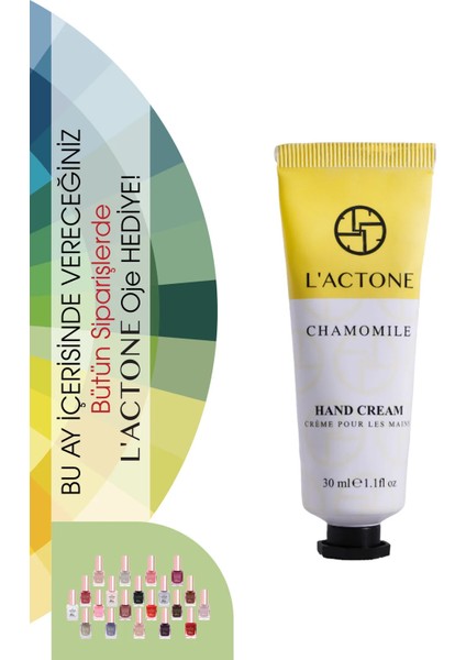 Chamobile Hand Cream 30 ml / El Kremi - 1 Adet Oje Hediyeli modelleri