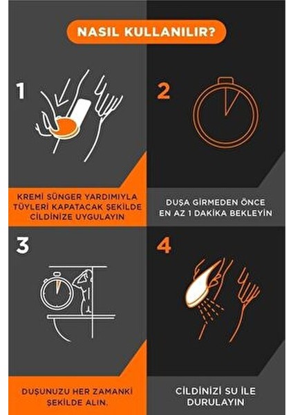 Veet Erkeklere Özel Duşta Tüy Dökücü Krem 150 ml Hızlı Etki ve Kolay Uygulama