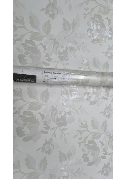 Krem Çiçek Desen Duvar Kağıdı 2933 fiyatları