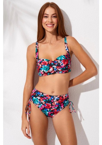 Yeni Sezon Ince Askılı Toparlayıcı Bikini Üstü DRL8787