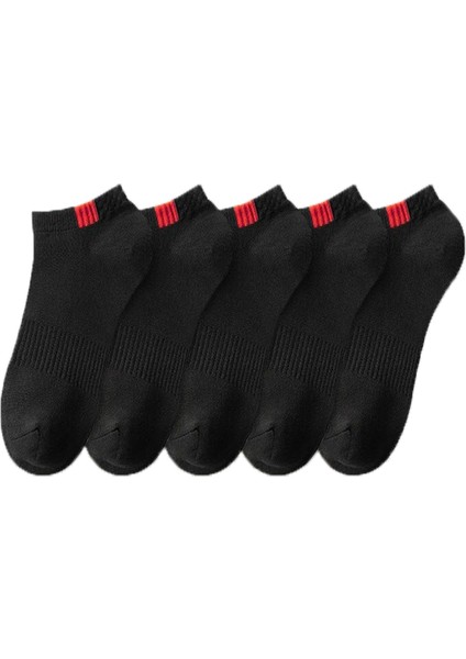 Unisex 5'li Spor Patik Çorap Yıkanmış
