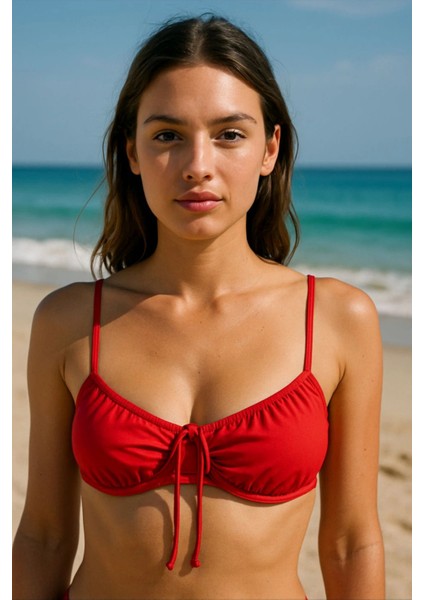 Balenli Tek Üst Bikini Yeni Sezon 2025