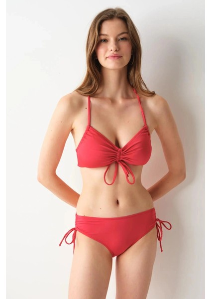 Freez Sürgülü Bustier Tek Üst Kirmizi 239110