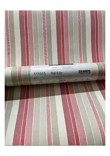 Pembe Tonlarda Çizgili Duvar Kağıdı 111015