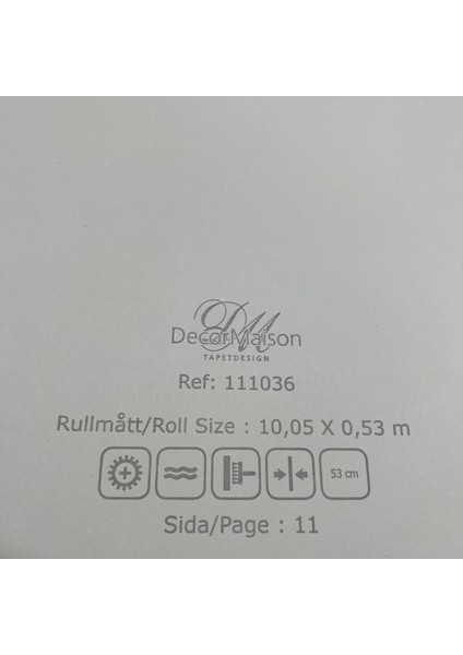 Krem Çiçek Desen Duvar Kağıdı 11036 fiyatları