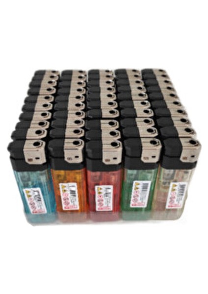 Manyetolu Çakmak 10 Adet Doldurulabilir Şık Tasarım ve Gazlı Kullanım Özelliği ile