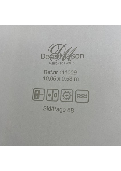 Bej Çizgili Desenli Duvar Kağıdı 111009 fiyatları