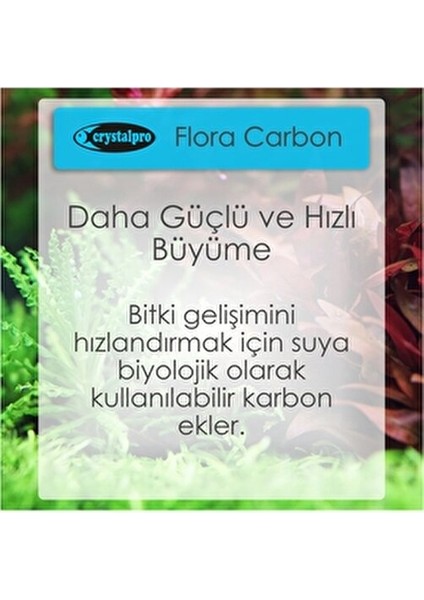 Flora Carbon Sıvı Karbon Kaynağı 125 ml Yosun Giderici Özellikleri ile Bitkili Akvaryumlar indirimleri