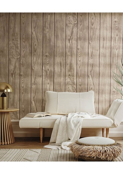 Tahta Ahşap Desen 16 M2 Duvar Kağıdı 390982