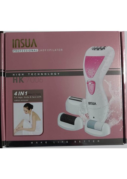 Profesyonel Çok Fonksiyonlu Epilatör, Gelişmiş Bakım Cihazı, Güçlü ve Şık