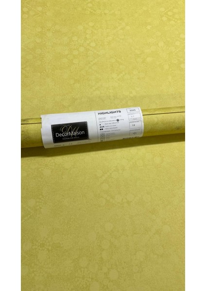 Sarı Desenli Duvar Kağıdı 3023 fiyatları