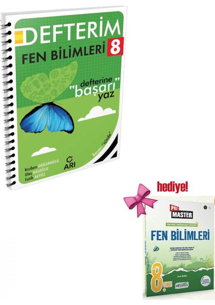 Arı 8.Sınıf Fenito Fen Bilimleri Defterim Arı Yayınları + Okyanus