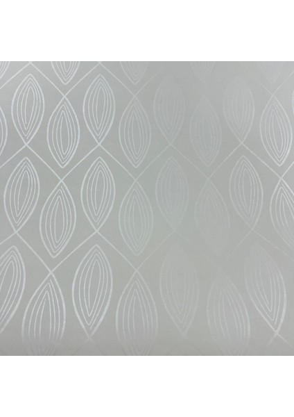 Beyaz Parlak Desen Desen Duvar Kağıdı 2806