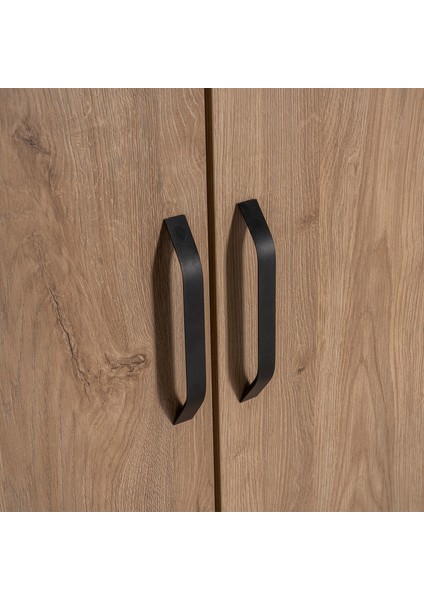 Belen 2 Kapaklı Kiler Dolabı Kahverengi