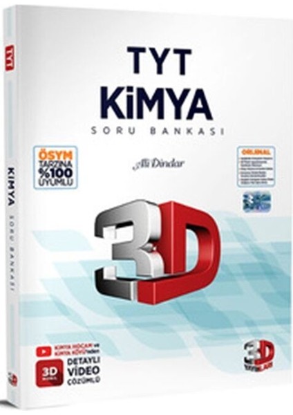 TYT Kimya Soru Bankası 3D Yayınları modelleri