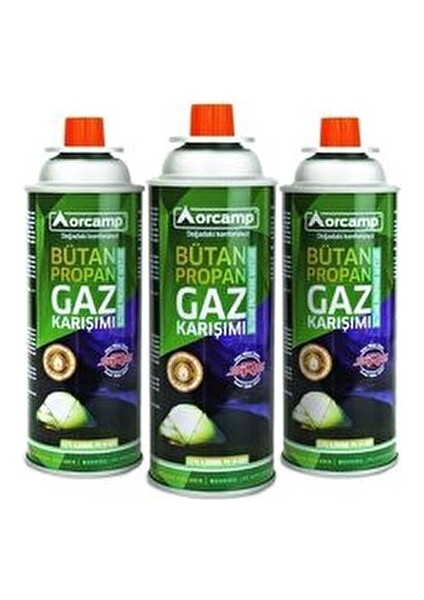Bütan Propan Gaz Kartuşu KTS227-3'LÜ 227GR Hafif ve Taşınabilir Kamp Ocağı Yakıtı fiyatları