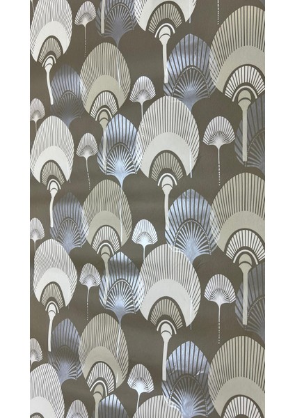 Kahverengi Desenli Duvar Kağıdı 11030