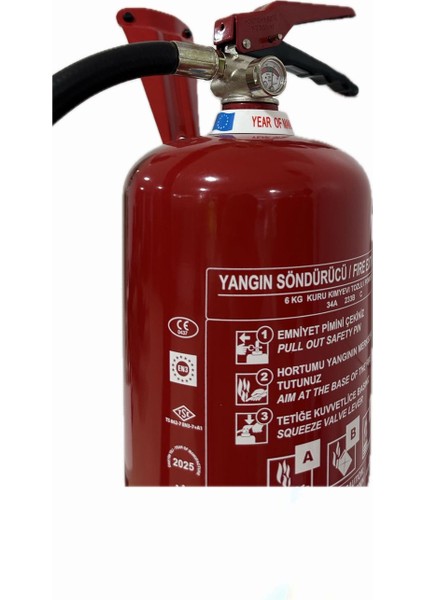 6 kg Kkt Yangın Söndürme Cihazı fiyatları