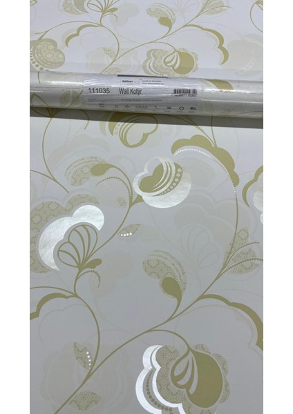 Soft Fıstık Yeşili Çiçek Desen Duvar Kağıdı 111035 fiyatları