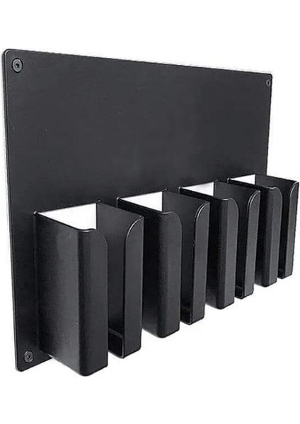 4 Gözlü Berber Makina Asma Standı, Güçlü ve Dayanıklı Tasarım