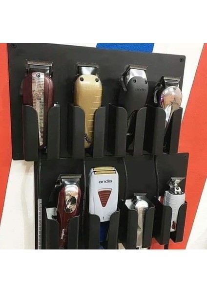 4 Gözlü Berber Makina Asma Standı, Güçlü ve Dayanıklı Tasarım fiyatları