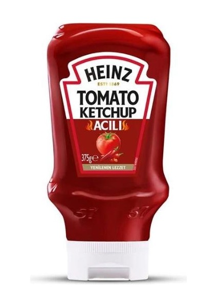 Tomato Ketchup Acılı Ketçap 375 gr x 10 Adet fiyatları