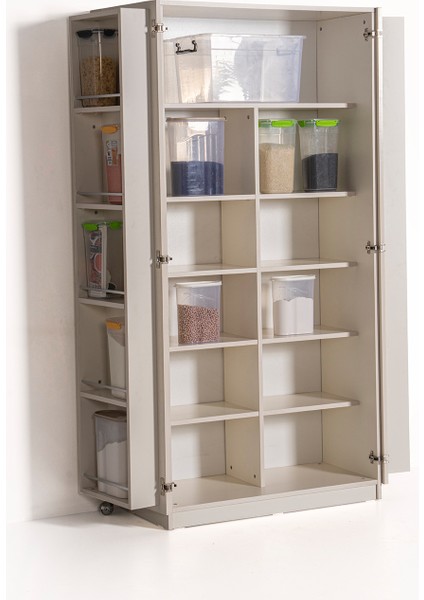 Belen 2 Kapaklı Kiler Dolabı