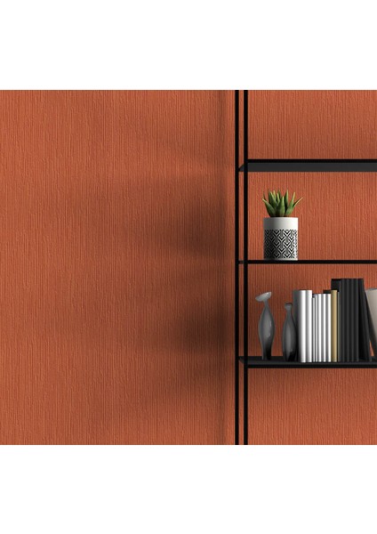 Turuncu Çizgi Dokulu Ucuz Duvar Kağıdı 54215 indirimleri