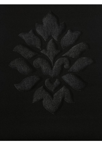 Siyah Lüks 3D Desen Ucuz Duvar Kağıdı 54040 indirimleri