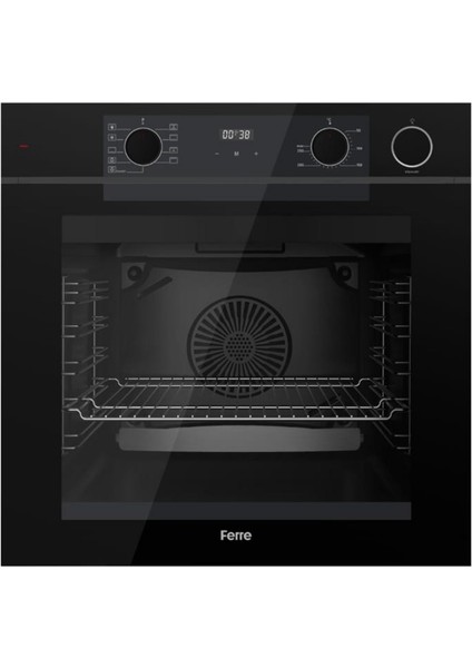 Fryart&silentart-Steamart Mula Yeni Seri Sessiz Siyah Ankastre Set (D086-SA + QEP64CS +LN385) fırsatları