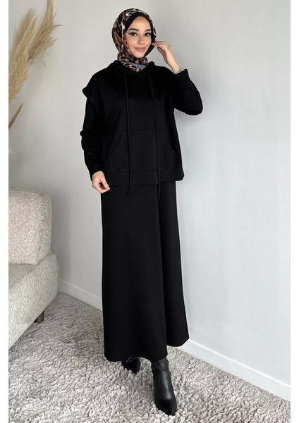 Süveterli Tesettür Elbise P-00019769 fiyatları