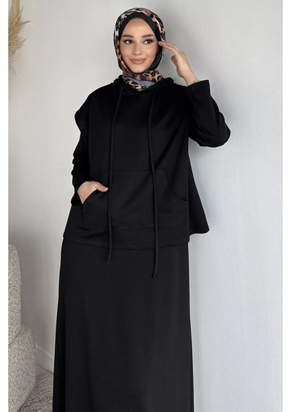 Süveterli Tesettür Elbise P-00019769 modelleri