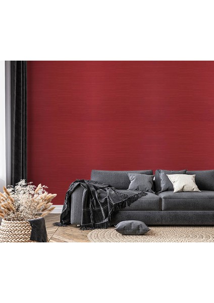 Kırmızı Ince Çizgili Ucuz Duvar Kağıdı 73873 modelleri